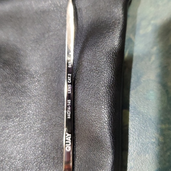 Quay High Key‎ unisex Aviator UV Protection silver wire frame Sunglasses new - Picture 5 of 10